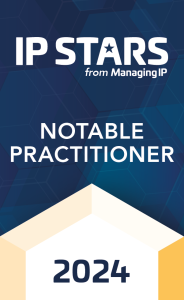 IP Stars 2024 Notable Practitioner